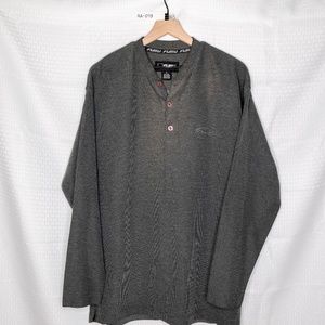 FUBU THE COLLECTION - SWEATER - GRAY - MEDIUM